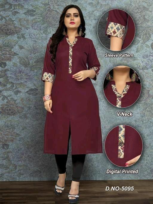 Floral embroidered Round neck Three-quarter sleeve A-line shape style  Thread work detail Calf length with straight kurti - Vairagee - 4134919